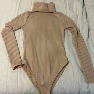 Turtleneck bodysuit